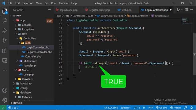 Laravel 8 in Tamil - 43 - How to Custom Login and Registration | Manual Authentication смотреть онлайн