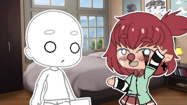 ||ты тупой как этот лист||Meme||Gacha Club||🗿✌ смотреть онлайн