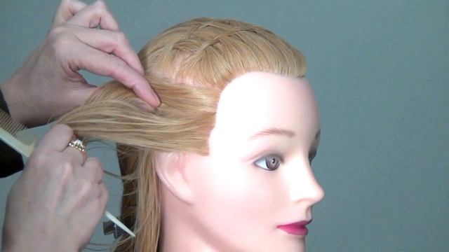 Прическа с бантиками из волос. Flower Hair Bow Tutorial for Long Hairstyles смотреть онлайн