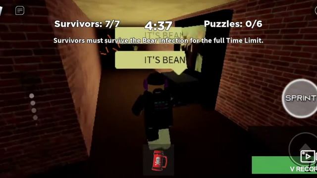 Играем в медведь альфа ROBLOX смотреть онлайн