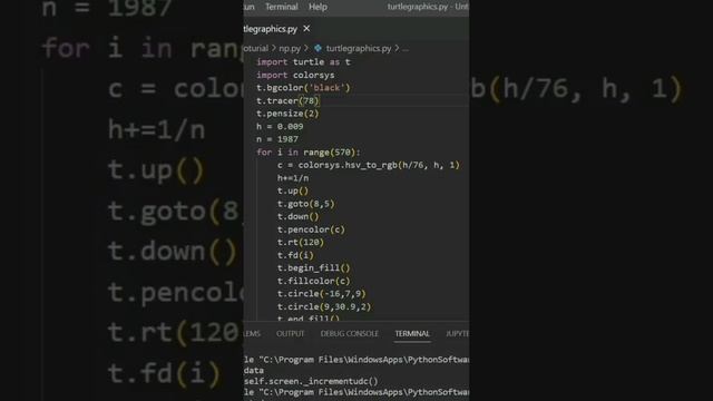 cool white design ? || turtle graphics #python #graphics смотреть онлайн