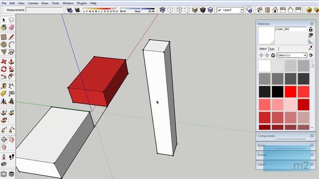 Уроки SketchUp - Основы SketchUp, урок №4: Инструменты манипуляции