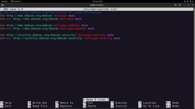 How to edit the sources.list in Debian - Linux Configuration for Beginners - Terminal Command Line смотреть онлайн
