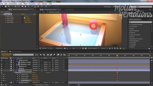 Уроки Adobe After Effects. Анимация слоев смотреть онлайн