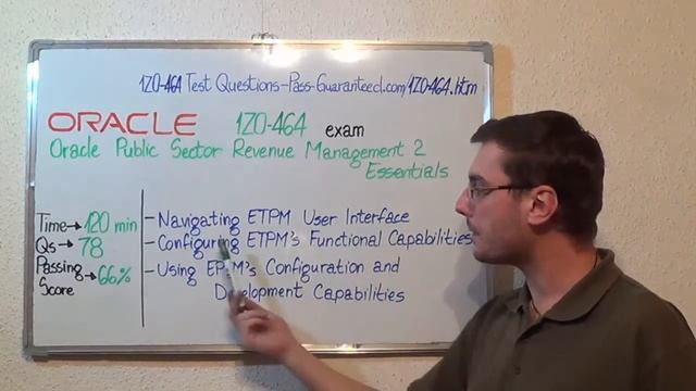 1Z0-464 – Oracle Exam Public Sector Revenue Test Management Questions смотреть онлайн