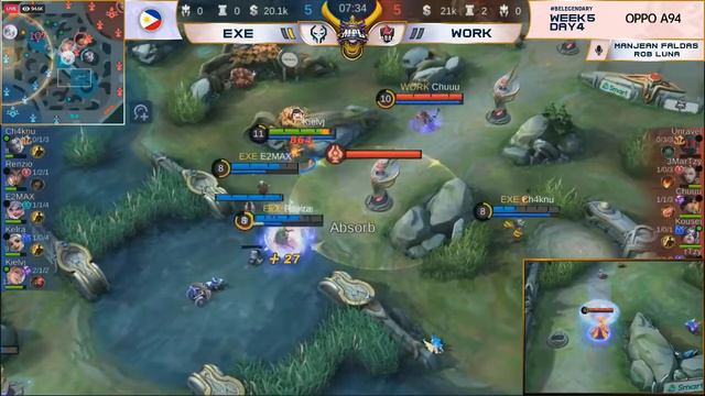 WORK AUSTER FORCE VS EXECRATION [GAME 1] MPL-PH SEASON 7 - WEEK 5 DAY 4 смотреть онлайн