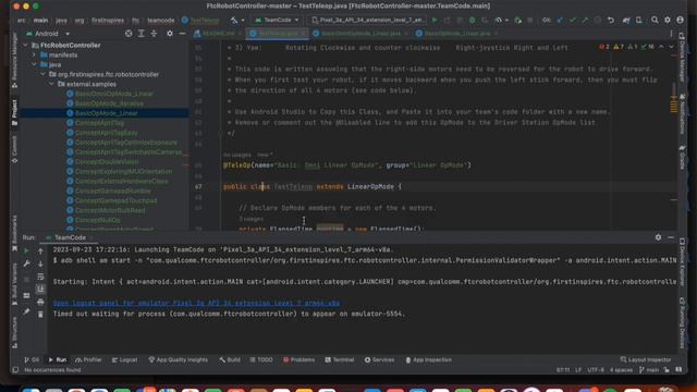 FTC Programming - First TeleOp - Video 2 смотреть онлайн