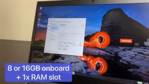 Lenovo ThinkPad T490 & T480 side by side video