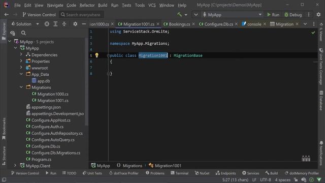 Create testable, and automated database migrations with C#! смотреть онлайн