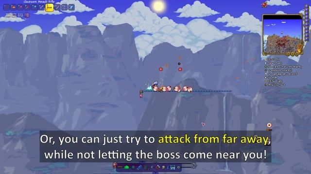 Cheesing... I meant, "Fishing" Brain of Cthulhu and Eater of World in Terraria, with this exploit.. смотреть онлайн