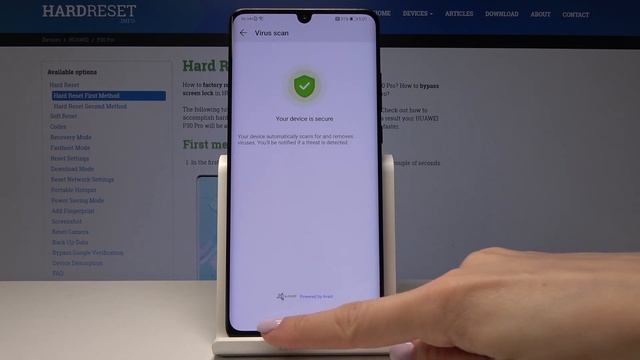 Instruction of Virus Scan on HUAWEI P30 Pro - Detect Risk by Scaning HUAWEI P30 Pro смотреть онлайн