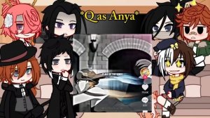 Port Mafia react to Y/n as Yor Forger ¦¦ Bsd ¦¦ Gacha Club