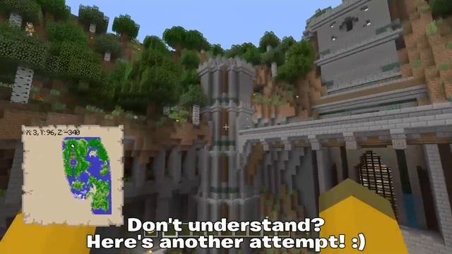 Minecraft PS4 - TU70 NEW Tutorial World Nether Portal Location *2018* смотреть онлайн