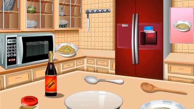 SARA'S COOKING CLASS Baked Chicken Video Game Walkthrough смотреть онлайн