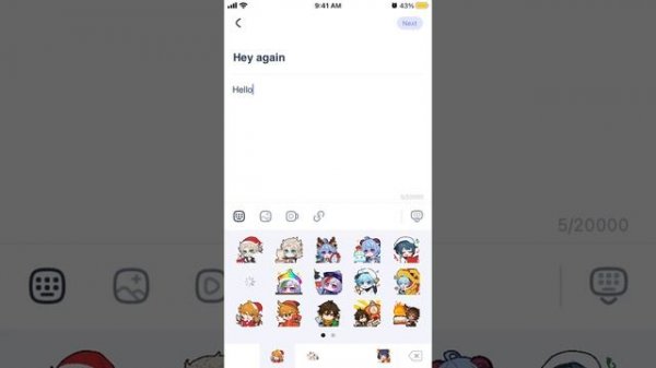 How to POST in HoYolab app?