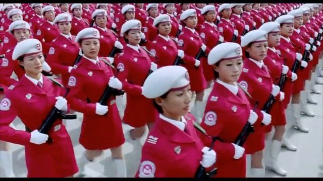 Metal March of the Chinese Female Soldiers |Marching to Pantera’s Walk смотреть онлайн