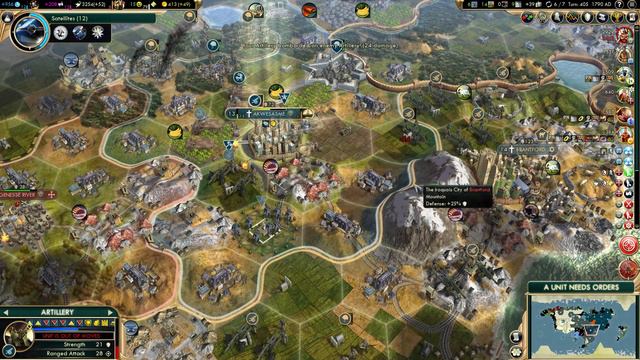 Civilization 5 - Let's Play Scotland - Ep. 13 [Civ 5 Deity Gameplay]