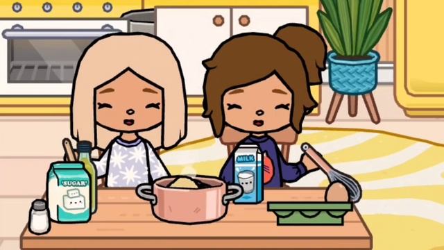 ~|Влог: готовим блинчики с Деларой/влог в ТокаБока|~??~|KarenStone/TocaBoca|~ смотреть онлайн