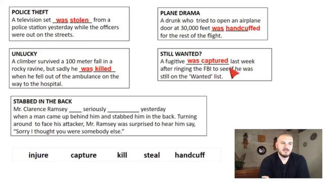 CURSO DE INGLÉS INTERMEDIO GRATIS - Clase #8 The Passive Voice in Different Tenses смотреть онлайн