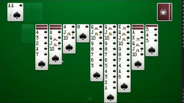 Spider Solitaire by Brainium (Free game for Android) смотреть онлайн