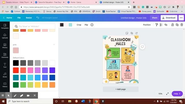 How to use Canva for Beginners #ElemenTuesdays смотреть онлайн