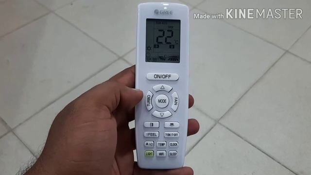 #airconditioner Gree Dc Inverter Ac Fairy WiFi Model Remote Full Setting And Features In Urdu