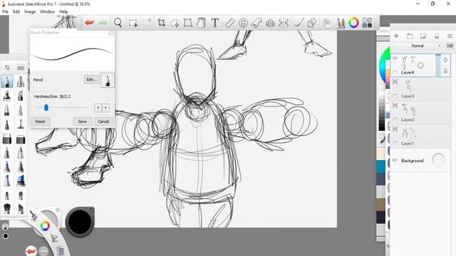 Mannequin Pose Sketches Alphonso Dunn Sketchbook Pro 7 смотреть онлайн