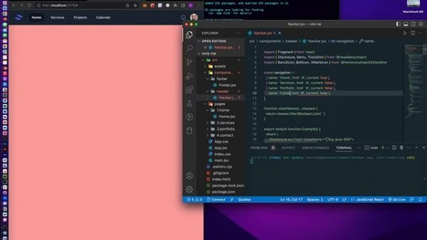Getting Started with Vite, Tailwind CSS, and React Router DOM 6: Create a Multi-Page website
