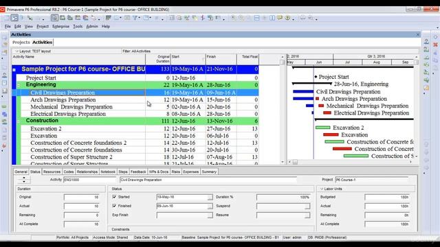 Primavera P6 Training - TOPIC 5 (Earned Value) - 2. Planned Value & Earned Value Curves смотреть онлайн