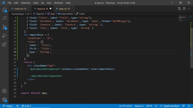 Getting Started with the React Query Builder Component смотреть онлайн