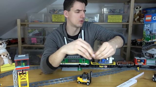 Züge sind doof - LEGO® City 60198 - Güterzug смотреть онлайн