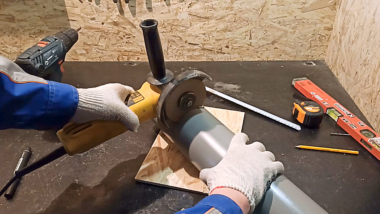 Обустройство мастерской Рабочее место Часть 4 Полка своими руками смотреть онлайн