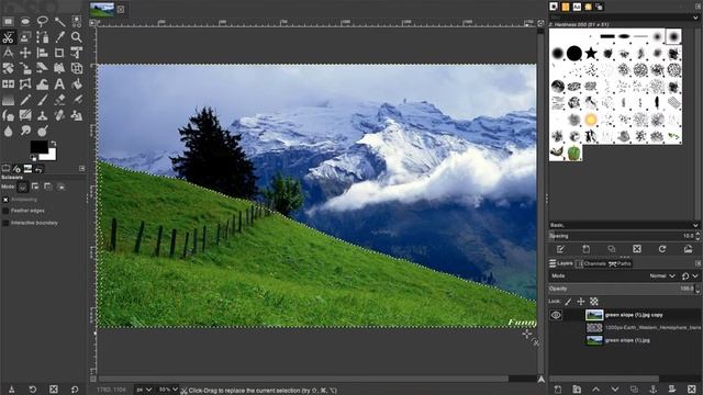 GIMP Layer Sandwich смотреть онлайн