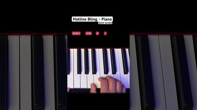 „HOTLINE BLING“ on piano (Billie Eilish Version) #pianotutorial #hotlinebling #pianolessons смотреть онлайн