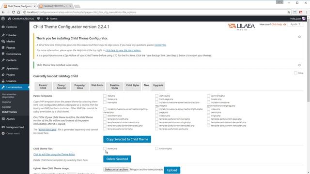 Cómo cambiar el texto o créditos del footer en un tema de WordPress. смотреть онлайн