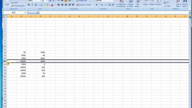Insert column & row by short key in excel # Fast insert row & column in excel. смотреть онлайн