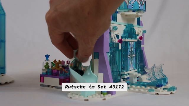 LEGO Disney 43197 Frozen Eispalast im Vergleich mit 43172! смотреть онлайн