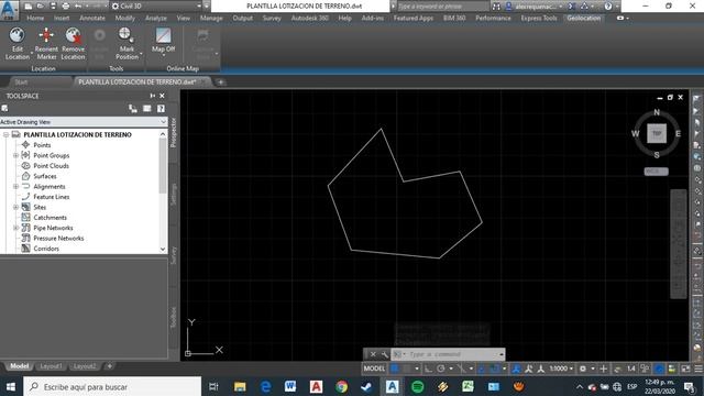 CUADRO DE COORDENADAS CON AUTOCAD CIVIL 3D смотреть онлайн