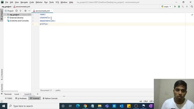 Automate conda Virtual Environent process using environment.yml file| Anaconda for data science| смотреть онлайн