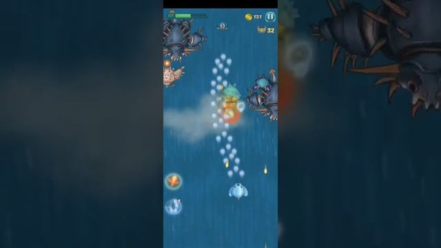 ancient sea - Fantastic Wings walkthrough - Alien arcade shooter games смотреть онлайн
