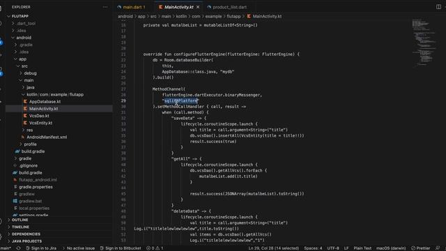 Use core data for iOS & Android Room db in flutter project смотреть онлайн