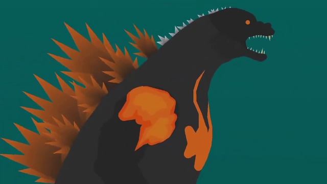 Godzilla 1995 (Burning) VS Rodan (2019) Stick Nodes Animation Fight смотреть онлайн