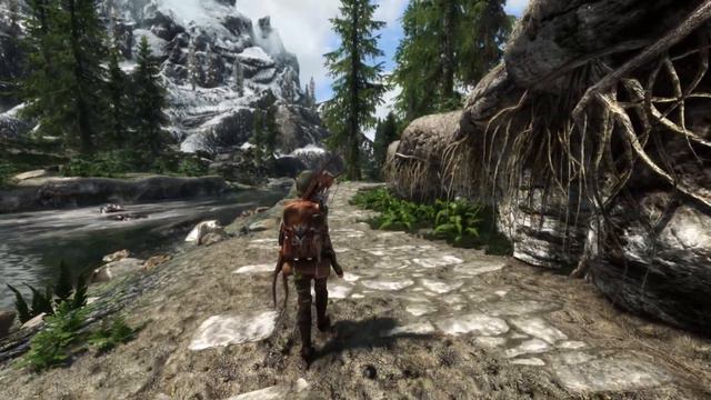Walking From Falkreath To Whiterun | Skyrim