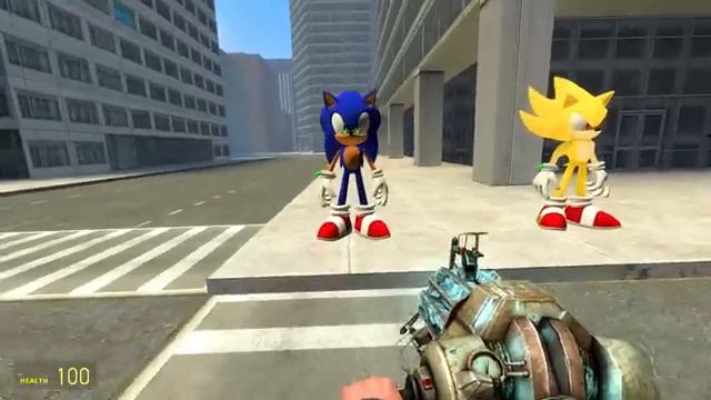 REALISTIC vs ALL NEW 3D SANIC CLONES MEMES ln Garry's Mod! (Pizza Tower, Mario, Spider Man) смотреть онлайн