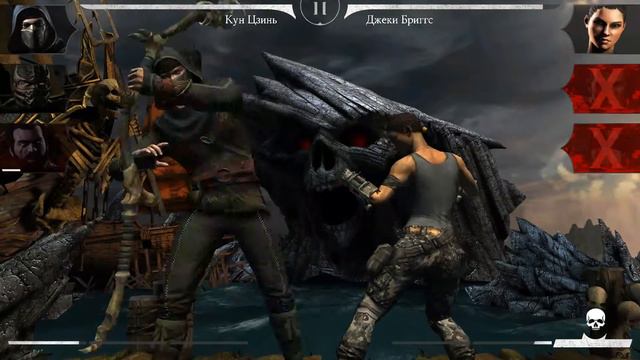 Mortal Kombat X Mobile "Режим испытания Охотник на нежить Джонни Кейдж" смотреть онлайн