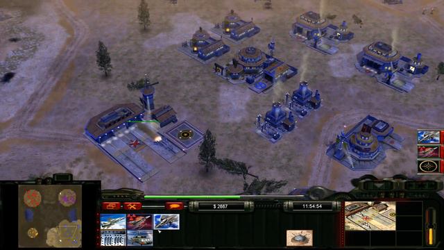 Contra Mod 009 Final / Zero Hour - China Nuke General Hard AI - Zhu Rong Strikes Again!! смотреть онлайн