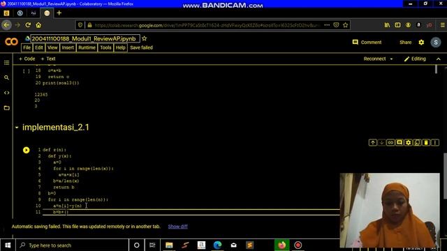 NESTED FUNCTION PADA PYTHON #Modul1PersamaanMatematikadanPraktikumStrukturDataKelas2D смотреть онлайн