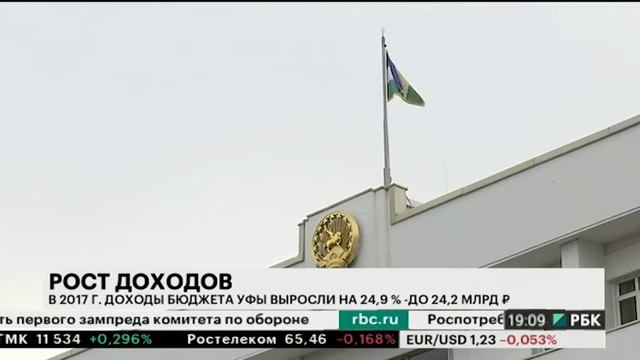 В 2017 г. доходы бюджета Уфы выросли на 24,9 % - до 24,2 млрд руб. смотреть онлайн