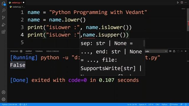 Python Programming | Strings Part 2 | Tutorial #6 смотреть онлайн