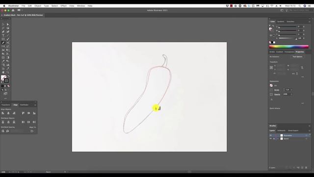 Gradient Mesh Tool Basics in Adobe Illustrator CC смотреть онлайн